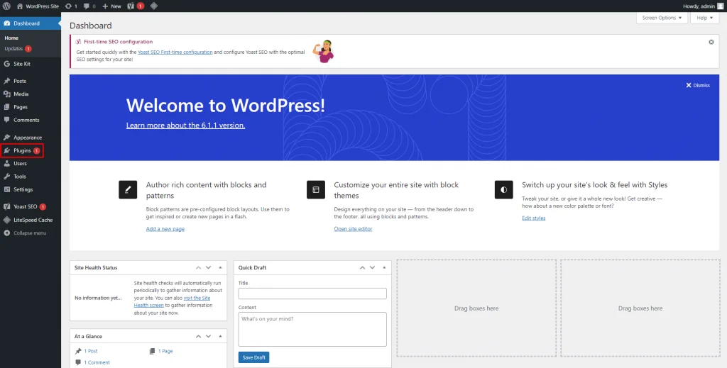 membuat blog Baru WordPress