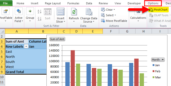 PivotTable dan PivotChart