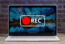 merekam layar laptop
