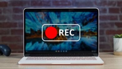 merekam layar laptop