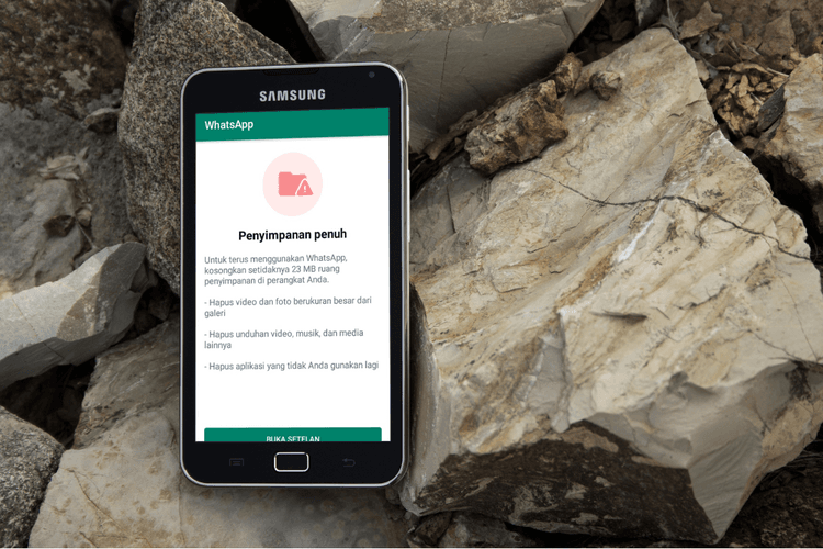 WhatsApp Penyimpanan Penuh