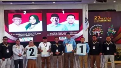 Sugiri-Lisdya Dapat Nomor Urut 2