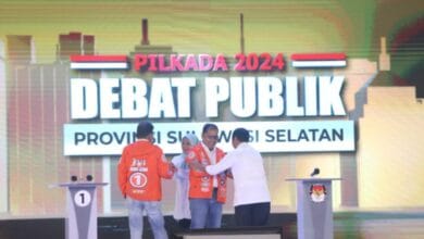 Debat perdana pilkada Sulsel 2024