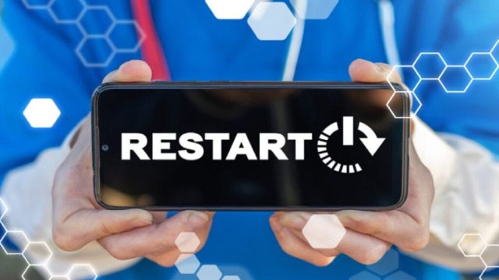 HP restart sendiri
