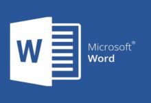 tampilan Microsoft Word