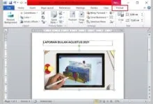 mengedit gambar di Microsoft Word
