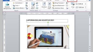 mengedit gambar di Microsoft Word