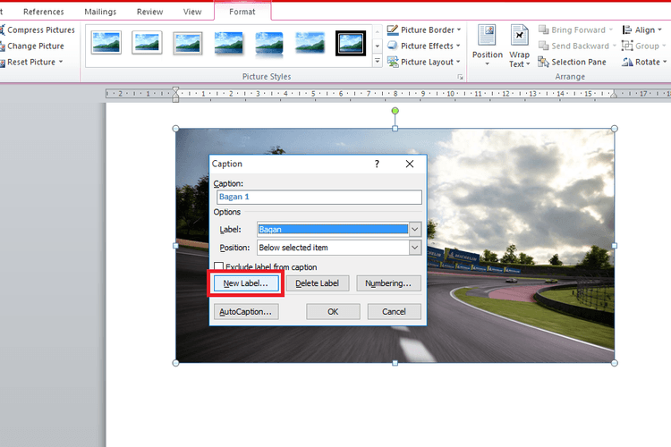 mengedit gambar di Microsoft Word
