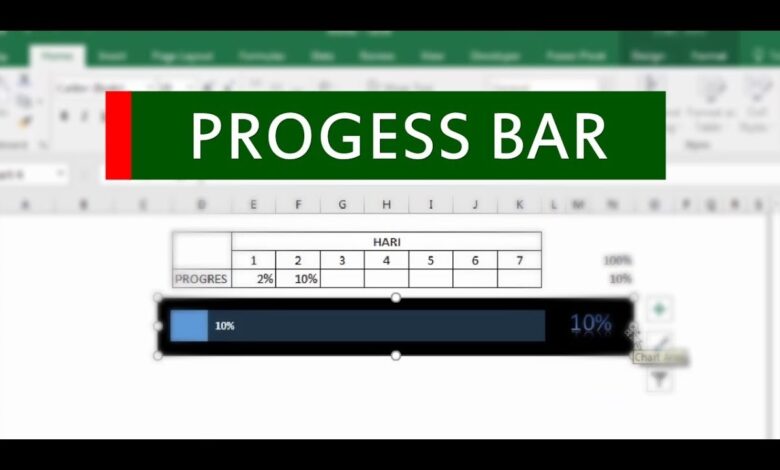 progress bar dinamis