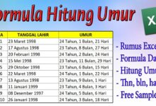 rumus Excel