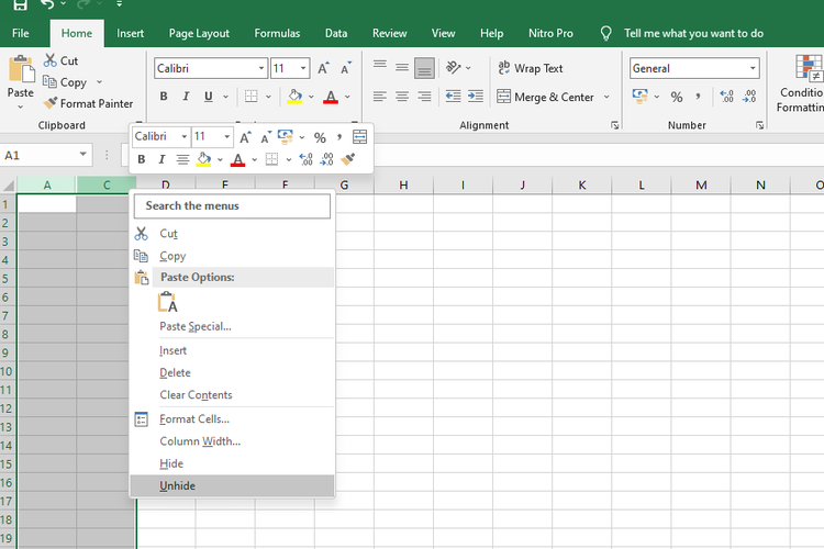 sheet di Excel
