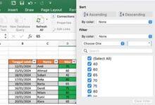 mengurutkan data