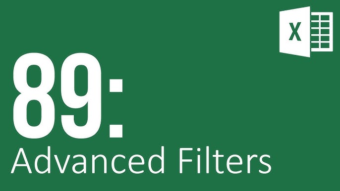 AutoFilter
